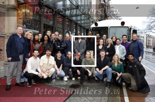 Amsterdam 4 januari 2024
Castpresentatie Jesus Christ Superstar in het DeLaMar theater met oa Paul de Leeuw Djeangu Macrooy Alex Klaasen Lucas hamming  Magtel de Laat . Albert Verlinde is de producent en Ivo v Hove de regisseur.