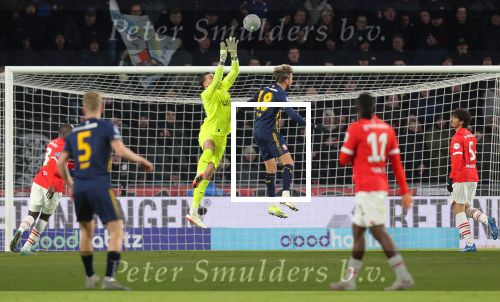 Eindhoven 17 Januari 2024 Toto KNVB Beker PSV-FC Twente. Eindstand 3-1. Joel Drommel PSV.