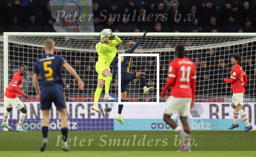 Eindhoven 17 Januari 2024 Toto KNVB Beker PSV-FC Twente. Eindstand 3-1. Joel Drommel PSV.