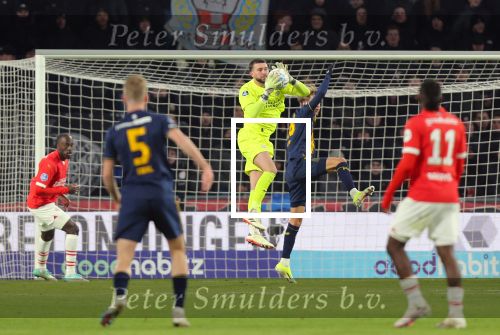 Eindhoven 17 Januari 2024 Toto KNVB Beker PSV-FC Twente. Eindstand 3-1. Joel Drommel PSV.
