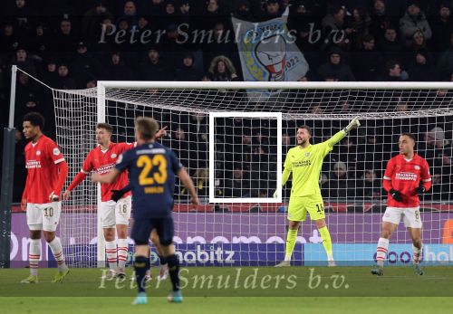 Eindhoven 17 Januari 2024 Toto KNVB Beker PSV-FC Twente. Eindstand 3-1. Joel Drommel PSV.