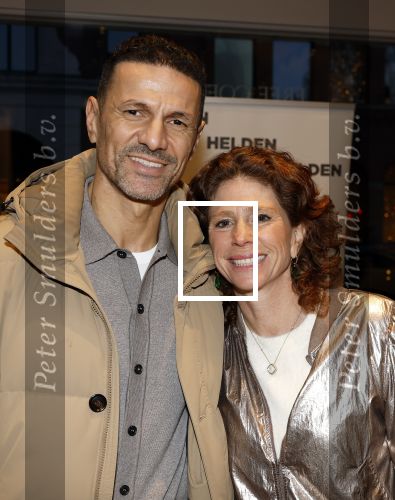 Amsterdam 10 januari 2024
Bekendmaking held van het jaar 2023 van magazine Helden bij Gassan Diamonds. Khalid Boulahrouz en Barbara Barend