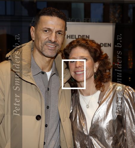 Amsterdam 10 januari 2024
Bekendmaking held van het jaar 2023 van magazine Helden bij Gassan Diamonds. Khalid Boulahrouz en Barbara Barend