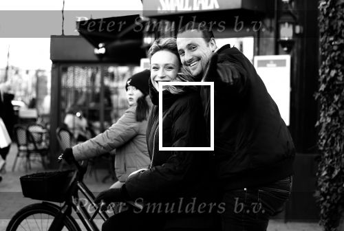 Amsterdam 9 januari 2024
Loiza lamers met partner op electrische van Moof fiets in Amsterdam.