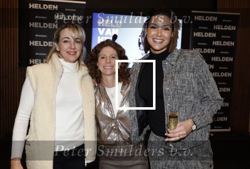 Amsterdam 10 januari 2024
Bekendmaking held van het jaar 2023 van magazine Helden bij Gassan Diamonds. De winnaars zijn Quilindschy Hartman Lutsharel Geertruida en Femke Bol  ( haar ouders haalden prijs op). Marianne Timmer Barbara Barend en Chatilla v Grinsven