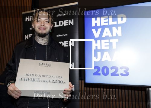 Amsterdam 10 januari 2024
Bekendmaking held van het jaar 2023 van magazine Helden bij Gassan Diamonds. De winnaars zijn Quilindschy Hartman Lutsharel Geertruida en Femke Bol  ( haar ouders haalden prijs op)