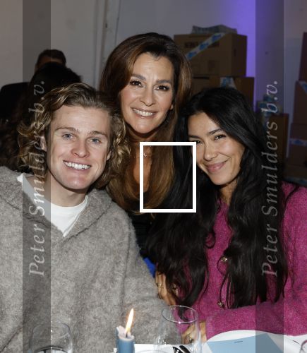 Amsterdam 15 januari 2024
Presentatie nieuwe zender HGTV Nederland . Quinty Trustfull met dochter Moise en schoonzoon Kaj v d Voort