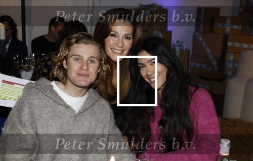 Amsterdam 15 januari 2024
Presentatie nieuwe zender HGTV Nederland . Quinty Trustfull met dochter Moise en schoonzoon Kaj v d Voort