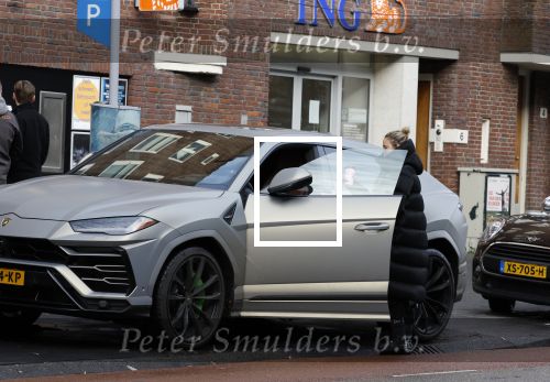 Amsterdam 16 januari 2024
Rose  Bertram in de Lamborghini Urus van Gregory v d Wiel