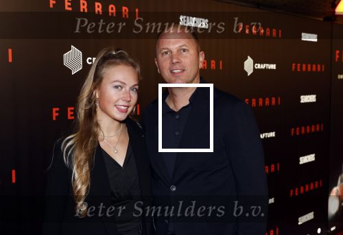 Amsterdam 17 januari 2024
Premiere Ferrari in Pathe arena . Teun de Nooijer en zijn dochter Lilli de Nooijer