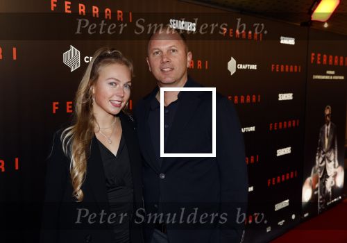 Amsterdam 17 januari 2024
Premiere Ferrari in Pathe arena . Teun de Nooijer en zijn dochter Lilli de Nooijer