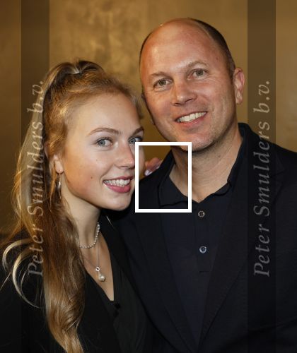 Amsterdam 17 januari 2024
Premiere Ferrari in Pathe arena . Teun de Nooijer en zijn dochter Lilli de Nooijer