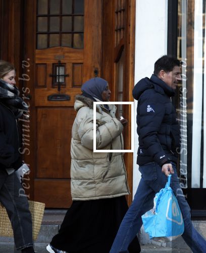Amsterdam 10 januari 2024
Twan Huys met zijn vrouw in het centrum van Amsterdam.