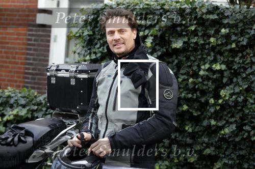 Amsterdam 4 januari 2024
Winston post op zijn BMW motor
