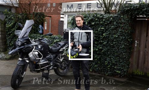 Amsterdam 4 januari 2024
Winston post op zijn BMW motor