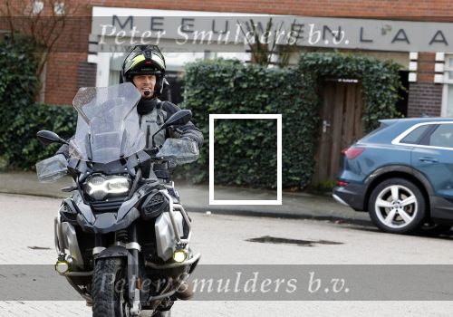 Amsterdam 4 januari 2024
Winston post op zijn BMW motor