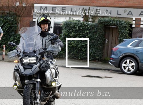 Amsterdam 4 januari 2024
Winston post op zijn BMW motor