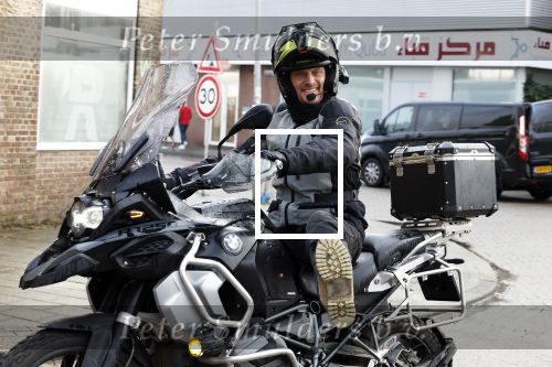 Amsterdam 4 januari 2024
Winston post op zijn BMW motor