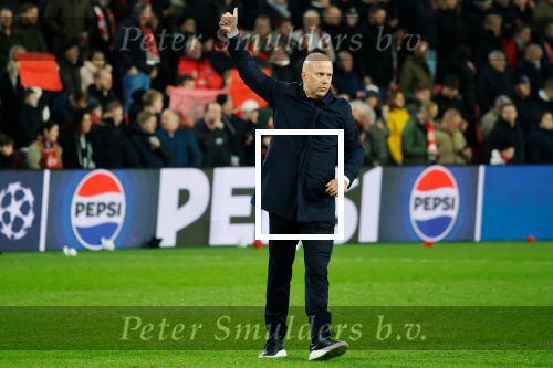 Eindhoven, 29 Januari 2025
8e en laatste wedstrijd  Champions League seizoen 2024-2025 PSV-FC Liverpool, eindstand 3-2
Arne Slot
Fotograaf Marco Ferrageau