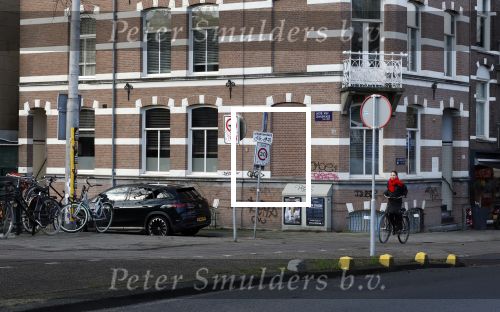 Amsterdam 10 11 12  januari 2025
Huis en auto Bridget Maasland. Bridget gaat daarna op de fiets de stad in