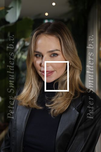 Amsterdam 8 januari 2025
Boekpresentatie Dyantha Brooks in het College Hotel .  Daphne Romani ( ex Badr Hari)