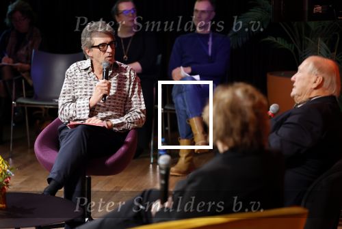 Hilversum 9 januari 2024
Boekpresentatie Edwin Rutten bij Beeld en geluid . Francis v Broekhuizen presenteert het event. 
Frenk v d Linden