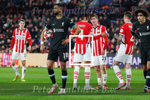 Eindhoven, 29 Januari 2025
8e en laatste wedstrijd  Champions League seizoen 2024-2025 PSV-FC Liverpool, eindstand 3-2
Gody Gakpo
Fotograaf Marco Ferrageau