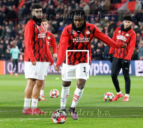 Eindhoven, 29 Januari 2025
8e en laatste wedstrijd  Champions League seizoen 2024-2025 PSV-FC Liverpool, eindstand 3-2
Johan Bakayoko
Fotograaf Marco Ferrageau