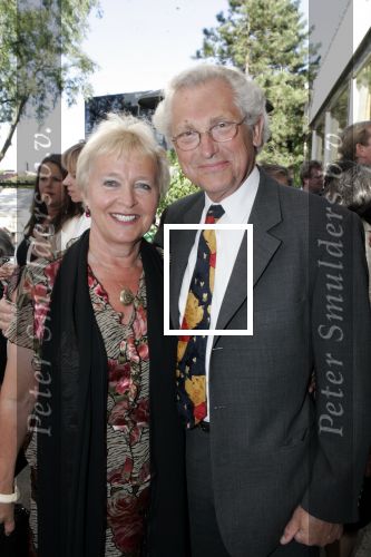 Amsterdam 14 juni 2005
Haringparty bij hilton hotel.
Judith Bosch met man