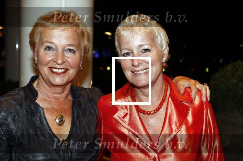 Amsterdam 13 september 2008
Modeshow Mart Visser in het Hilton hotel.
 Judith Bosch met zus