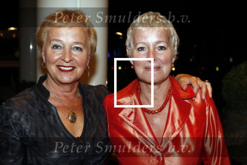 Amsterdam 13 september 2008
Modeshow Mart Visser in het Hilton hotel.
 Judith Bosch met zus