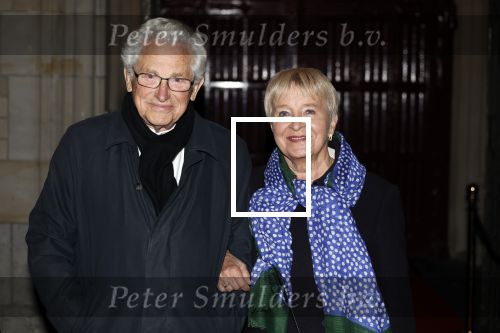 Amsterdam 13 oktober 2022
Prinses Beatrix opent de expositie van haar moeder prinses Juliana in de nieuwe kerk in Amsterdam. Judith Bosch met haar man