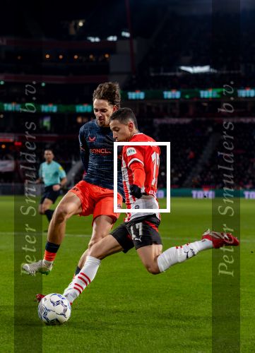 Eindhoven, 15 Februari 2025
Kompetitiewedstrijd
PSV-FC Utrecht, eindstand 2-2
Mauro Junior
Foto Jan Hoogsteen