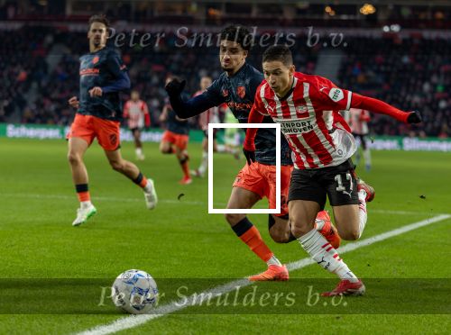 Eindhoven, 15 Februari 2025
Kompetitiewedstrijd
PSV-FC Utrecht, eindstand 2-2
Mauro Junior
Foto Jan Hoogsteen