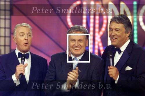 Aalsmeer 18 juni 2001
Surprise feest van Hennie Huisman vanwege zijn 50e verjaardag  
Ron Brandsteder Hennie en Andre v Duin
Peter Smulders bv
