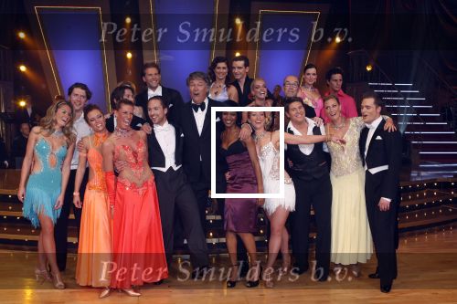 Baarn 1 april 2007
Opnames Dancing with the stars.  alle deelnemers, Martijn Krabbe Lodewijk Hoekstra Aukje v Ginneken Bart Chabot Nikkie Plessen Helga v Leur Fabienne de Vries Bob de Jong Christoph Haddad en Ron Brandsteder en Sylvana Simons  
Peter Smulders bv