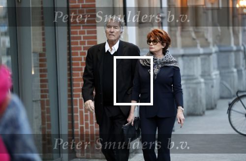 Amsterdam 19 januari 2020
Herdenkingsdienst Martin Elfrink de partner van Andre v Duin die afgelopen maandag overleden is . De Dienst was in het deLamar theater. Ron en Yvonne Brandsteder