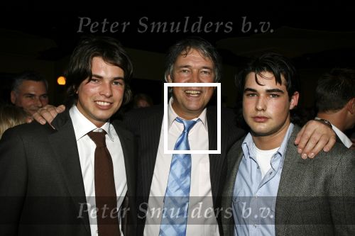 Amsterdam 11 februari 2006
Premiere Andre v Duin in Rai .
Ron Brandsteder met  zijn kinderen Rick en Robert
Peter Smulders bv