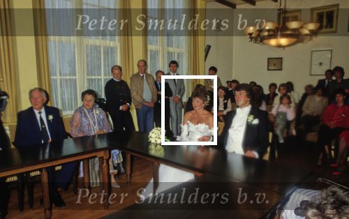 Vinkeveen, 1986
Trouwen Ron Brandsteder met Yvonne Brandsteder
Geheel links de ouders van Ron
