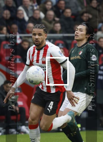 Eindhoven, 1 Februari 2026
Kompetitiewedstrijd PSV-Feyenoord, eindstand 3-0