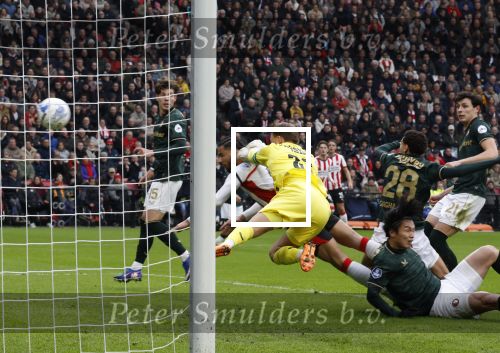 Eindhoven, 1 Februari 2026
Kompetitiewedstrijd PSV-Feyenoord, eindstand 3-0