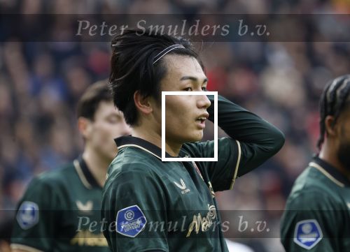 Eindhoven, 1 Februari 2026
Kompetitiewedstrijd PSV-Feyenoord, eindstand 3-0
Ayase Ueda