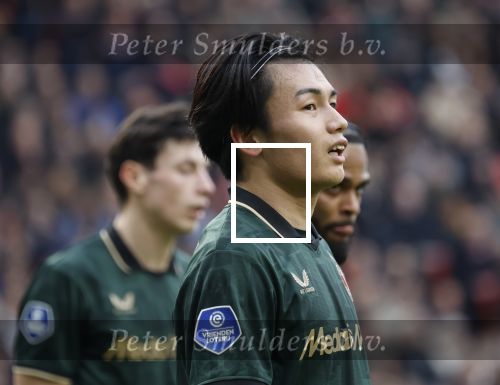 Eindhoven, 1 Februari 2026
Kompetitiewedstrijd PSV-Feyenoord, eindstand 3-0
Ayase Ueda