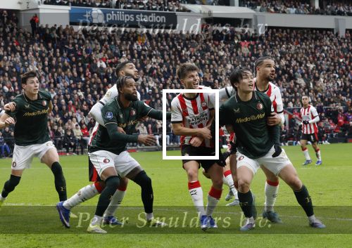Eindhoven, 1 Februari 2026
Kompetitiewedstrijd PSV-Feyenoord, eindstand 3-0
Ayase Ueda Anel Ahmedhodzic Jeramiah St. Juste Guus Til  Esmir Bajraktarevic Ismael Saibari en Ivan Perisic Timon Wellenreuther