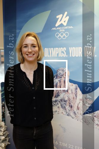 Hilversum 20 januari 2026
Presentatie crew van Eurosport die naar de olympische spelen gaan.Carlijn  Achtereekte