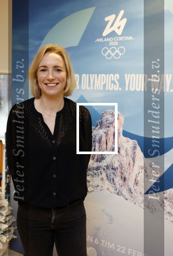 Hilversum 20 januari 2026
Presentatie crew van Eurosport die naar de olympische spelen gaan.Carlijn  Achtereekte