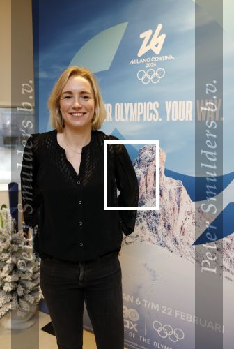 Hilversum 20 januari 2026
Presentatie crew van Eurosport die naar de olympische spelen gaan.Carlijn  Achtereekte