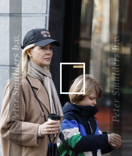 Amsterdam 17 januari 2026
Chantal Janzen met zoon Bobby op de pc hooftstraat
