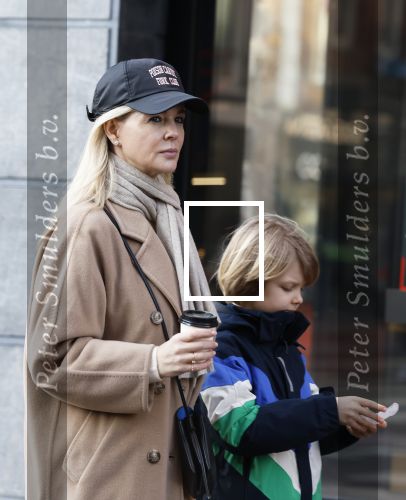 Amsterdam 17 januari 2026
Chantal Janzen met zoon Bobby op de pc hooftstraat