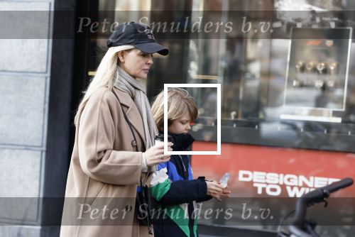 Amsterdam 17 januari 2026
Chantal Janzen met zoon Bobby op de pc hooftstraat